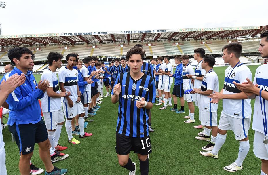 Anche i giocatori dell&#39;Inter hanno reso omaggio all&#39;Atalanta che li ha battuti. Getty Images